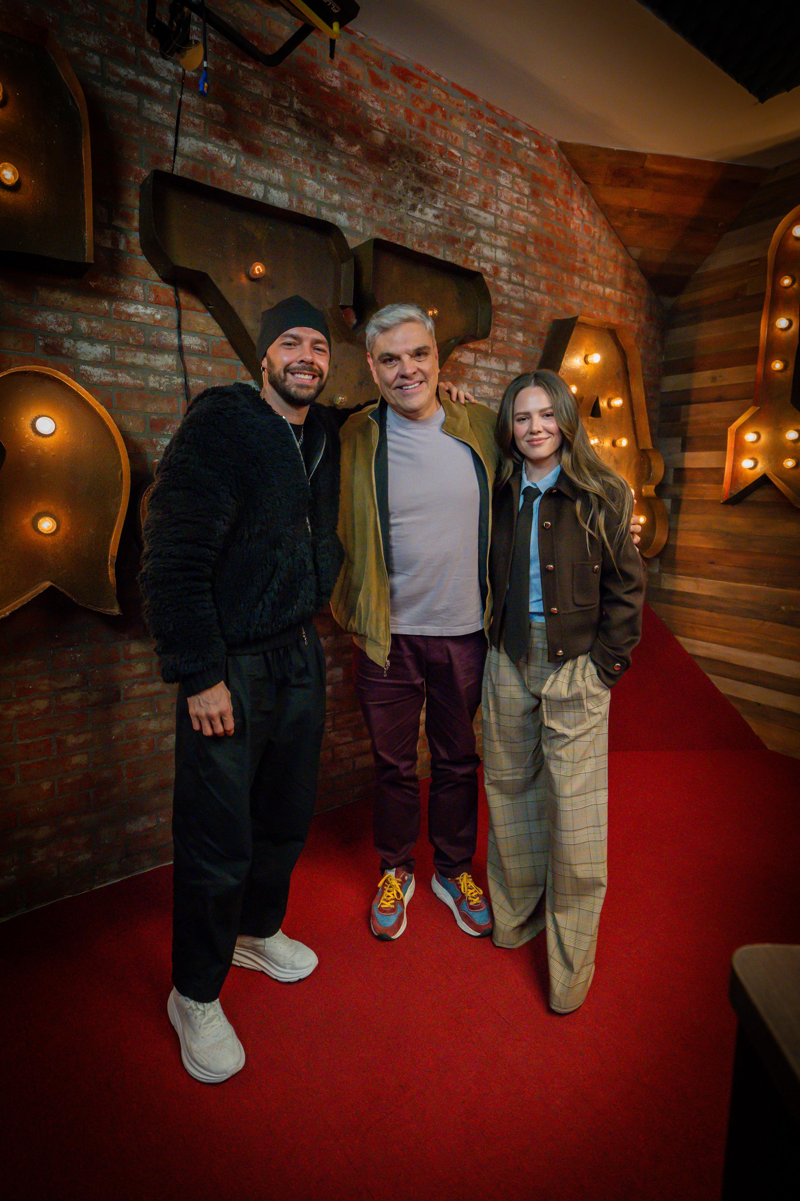 Jessie Cervantes con Jesse y Joy