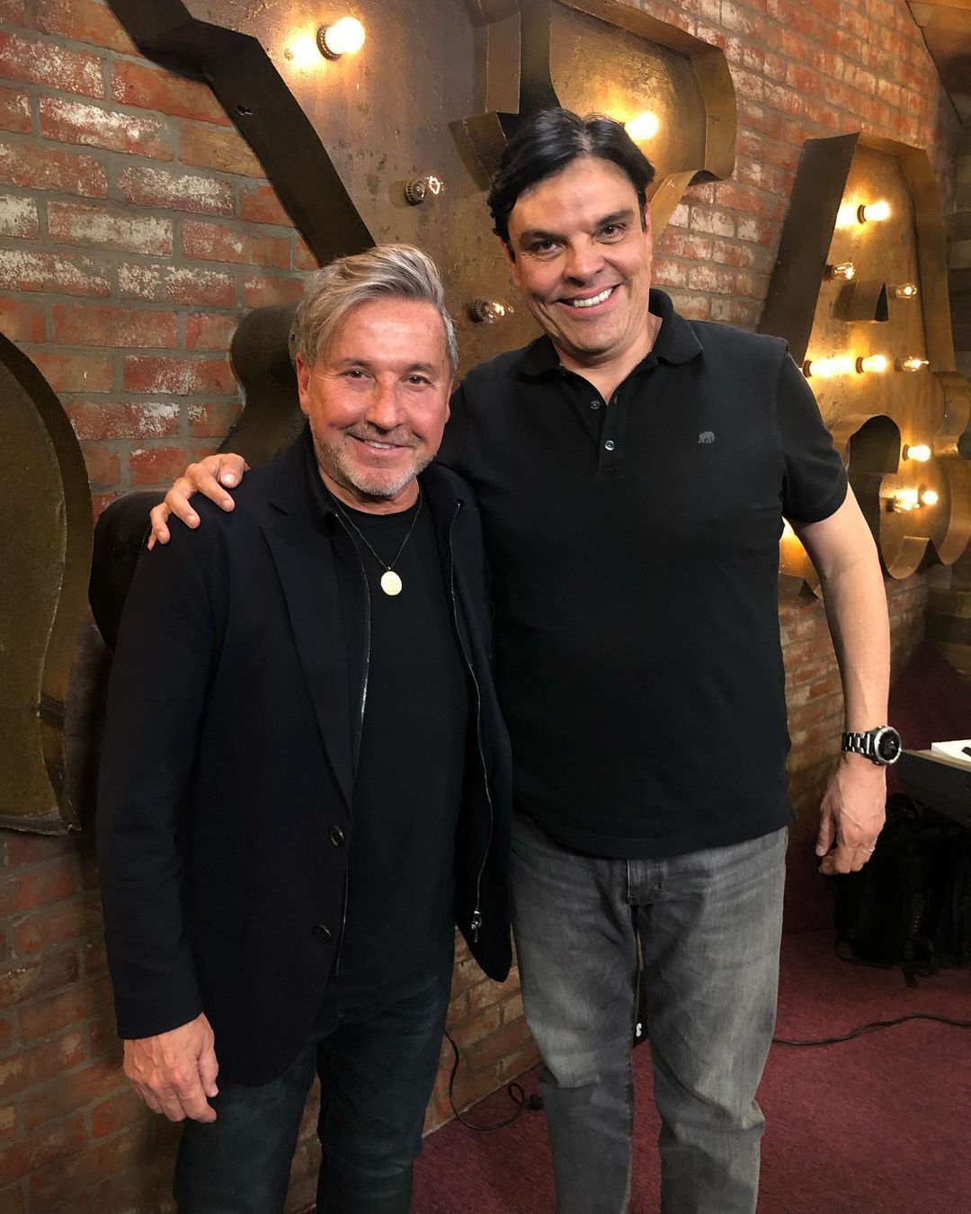 Jessie Cervantes con Ricardo Montaner